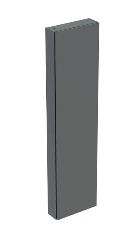 Geberit iCon - augstais skapis 180x45x15 cm, 1 durvis, eņģes K/L, ar iekšējo spoguli, Lava 502.317.JK.1