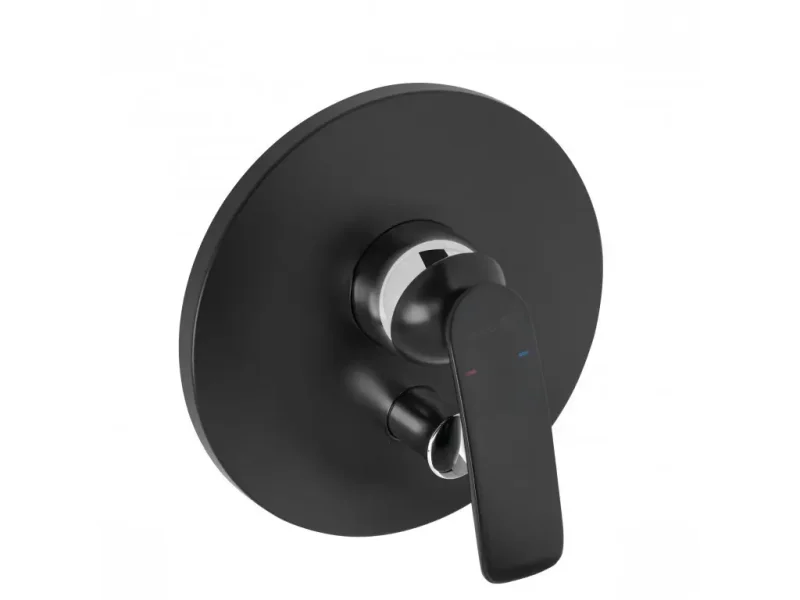 Kludi Balance - zemapmetuma maisītājs 2 izvadiem, matēti melns/hroms 526508775