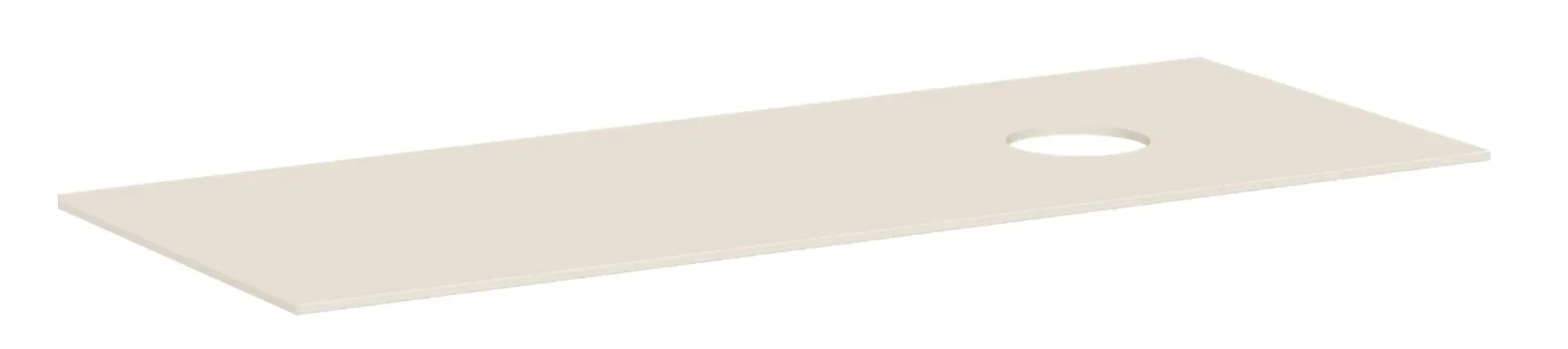 Hansgrohe Xevolos E - izlietnes virsma, 137x55 cm, izgriezums labajā pusē, bēšs matēts 54334780