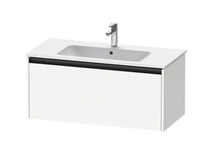 Duravit Ketho.2 - izlietnes skapītis, 44x101x48 cm, 1 atvilktne, balts matēts K25064018180000