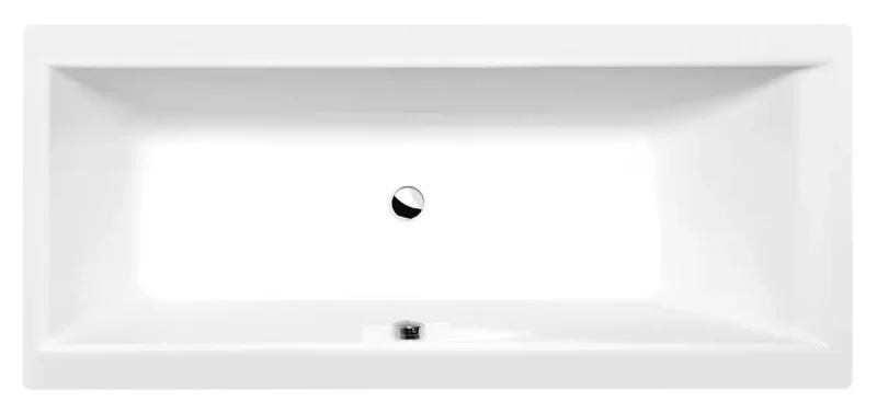 Polysan vannas - taisnstūra vanna CLEO 160x70x48 cm, balta 73611