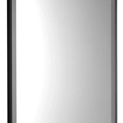 Aqualine - spogulis ar LED apgaismojumu, 80x60 cm, skārienjutīgs sensors, melns matēts CN060