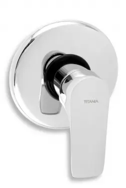 Novaservis Titania Nice - zemapmetuma dušas maisītājs, hroms 97050,0