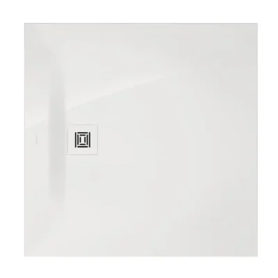 Duravit Sustano - dušas paliktnis 100x100 cm, DuraSolid, balts spīdīgs 720275730000000