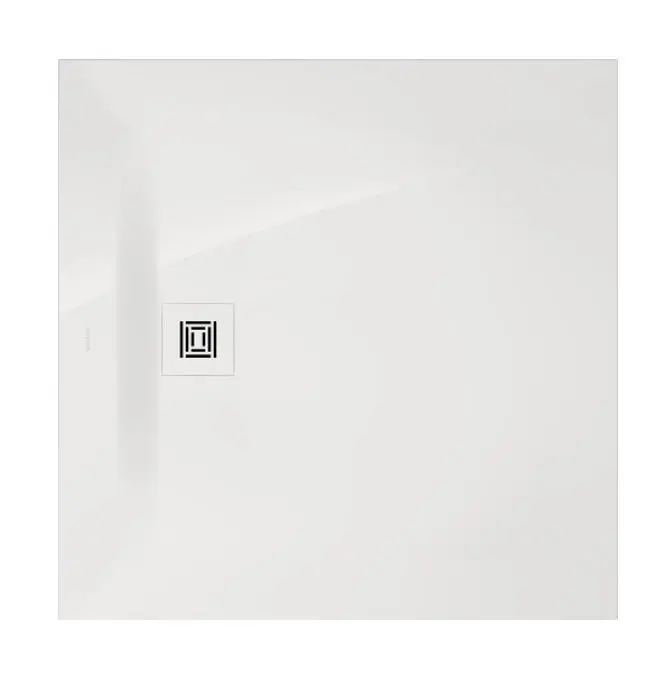 Duravit Sustano - dušas paliktnis 100x100 cm, DuraSolid, balts spīdīgs 720275730000000