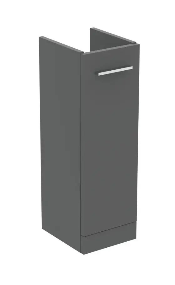 Ideal Standard i.Life A - izlietnes zemskapis, 23x26x71 cm, 1 durvis, pelēks matēts kvarcs T5266NG