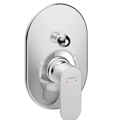 Hansgrohe Rebris S - zemapmetuma vannas maisītājs, ar korpusu, hroms 72448000