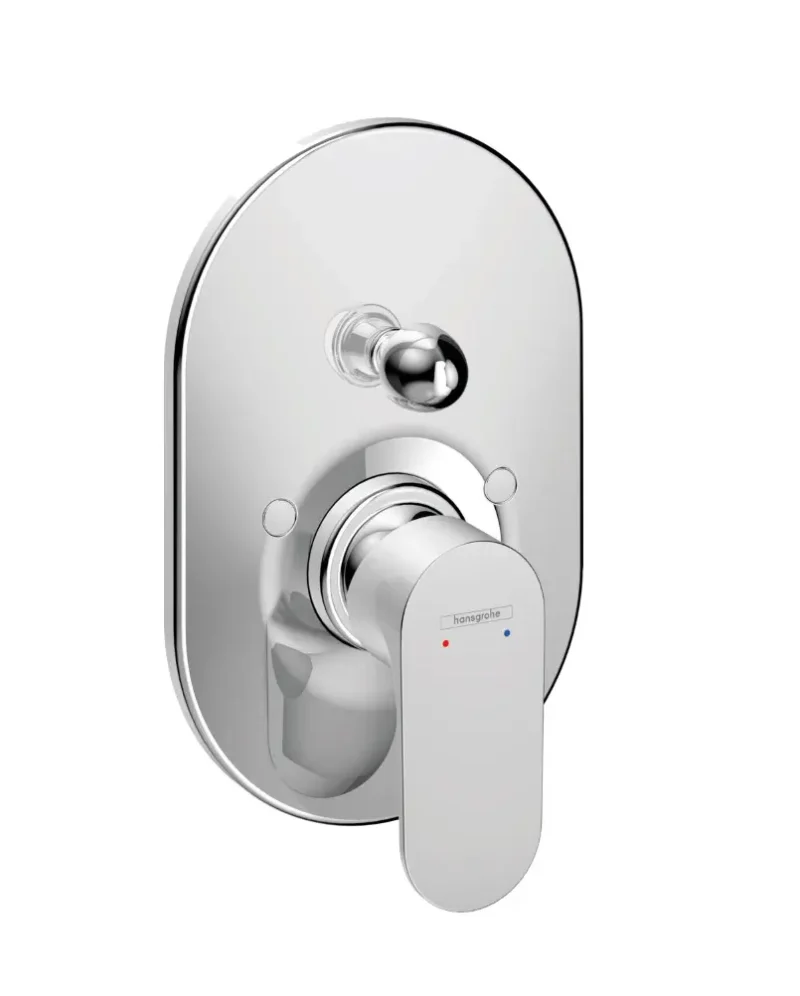 Hansgrohe Rebris S - zemapmetuma vannas maisītājs, ar korpusu, hroms 72448000