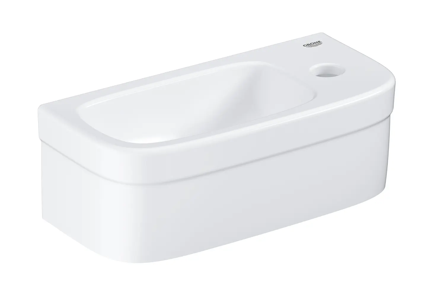 Grohe Euro Ceramic - roku mazgāšanas izlietne 37x18 cm, Alpu balts 39327000