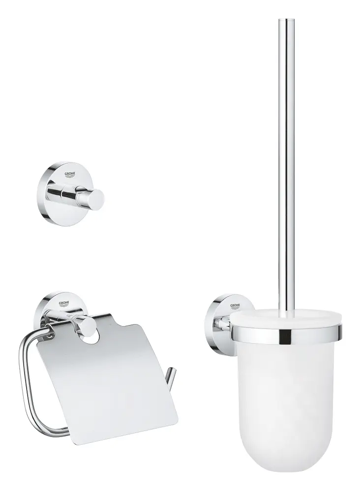 Grohe QuickFix Start - WC komplekts 3 in 1, hroms 41204000