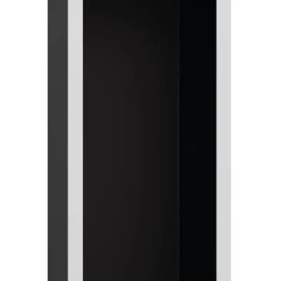Hansgrohe XtraStoris Individual - sienas niša ar dizaina rāmi, 30x15x10 cm, matēts melns / balts matēts 56095700