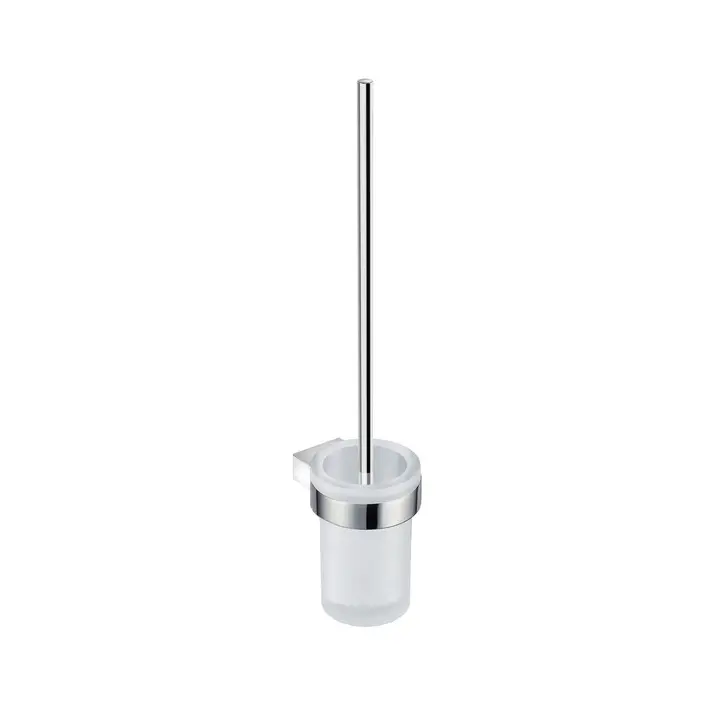 Jika Pure - WC birste ar turētāju, montāžai pie sienas, matēts stikls/hroms H3843B10040001