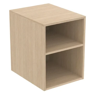 Ideal Standard Finesse - sānu skapis, atvērts, 40x51x54 cm, 1 plaukts, balta ozola E3401US