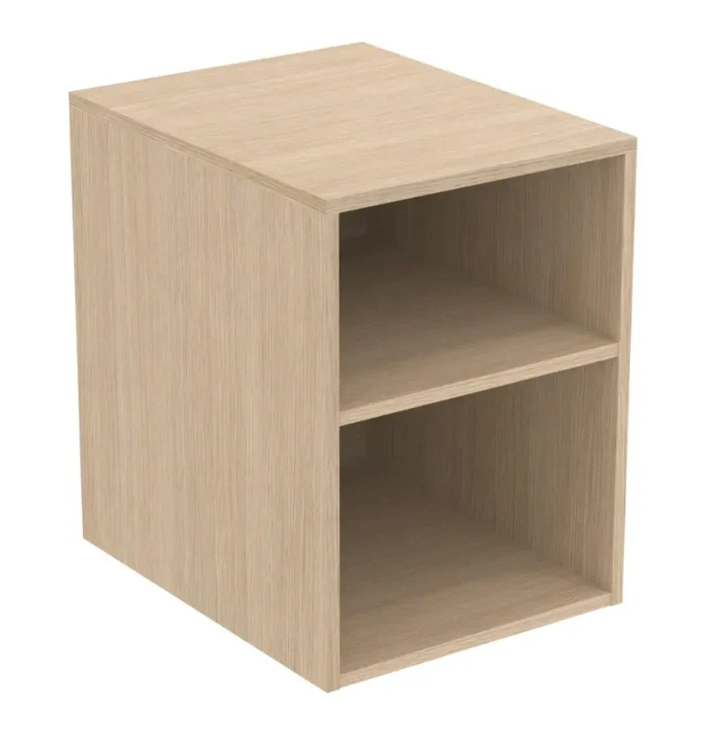 Ideal Standard Finesse - sānu skapis, atvērts, 40x51x54 cm, 1 plaukts, balta ozola E3401US
