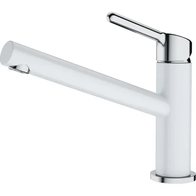 Franke Orbit - virtuves izlietnes maisītājs FC 3054.094, hromēts/ledus balts 115.0623.137