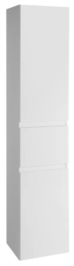 Aqualine Altair - augstais skapis, 184x40x31 cm, ar veļas grozu, balts AI185R
