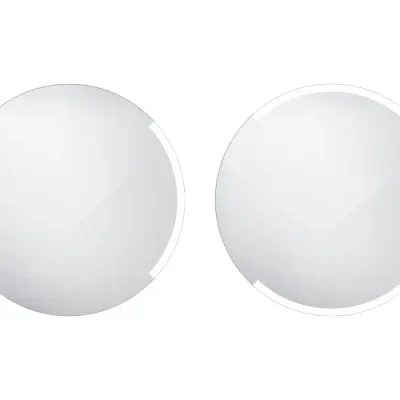 Nimco spogulis - vannas istabas spogulis ar LED fona apgaismojumu 60 cm, apaļš, alumīnijs ZP 16000R