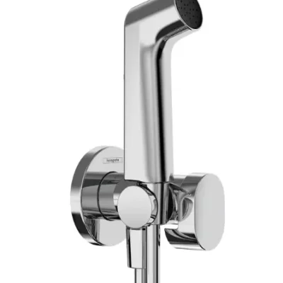 Hansgrohe - sienas vārsts ar bidē rokas dušu, hroms 29230000