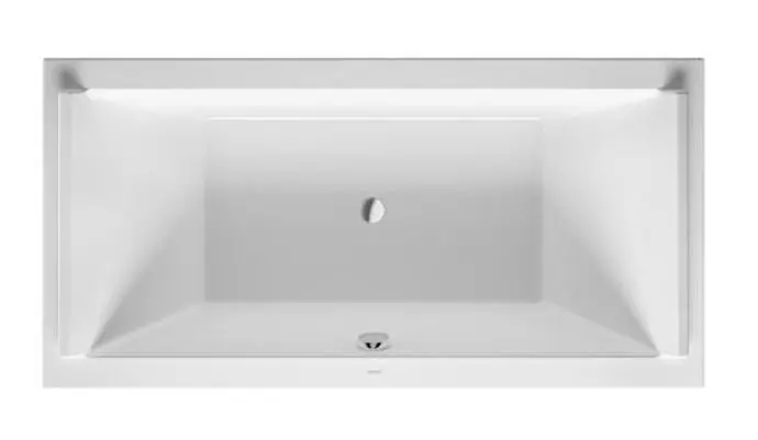 Duravit Starck - vanna 180x90 cm, balta 700339000000000