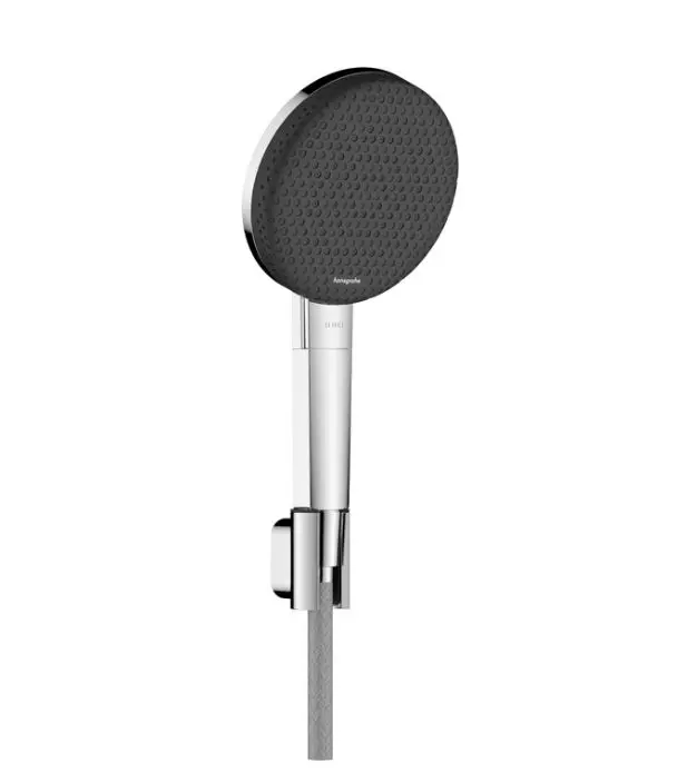 Hansgrohe Raindance Alive Select S - rokas duša, turētājs un šļūtenes komplekts, 3 strūklas režīmi, EcoSmart, hroms 24611000