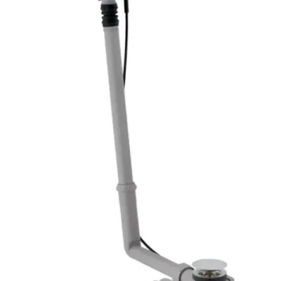 Geberit aksesuārs - vannas vannas noteces un pārplūdes komplekts, PushControl ekscentra vadība, garums: 280 mm, hromēts 150.752.21.6