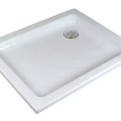 Ravak Kaskada - dušas paliktnis Aneta PU, 76x91 cm, AntiBac, balts A003701120