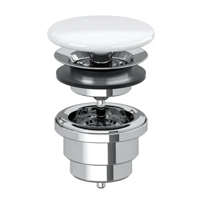 Villeroy & Boch - nenoslēdzams notekvārsts, Stone White 683500RW