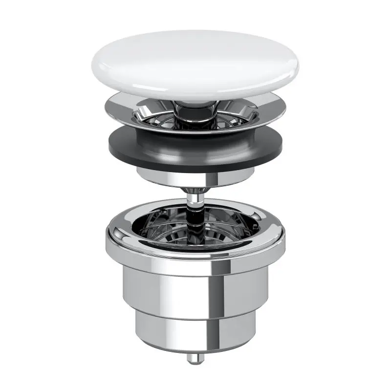 Villeroy & Boch - nenoslēdzams notekvārsts, Stone White 683500RW