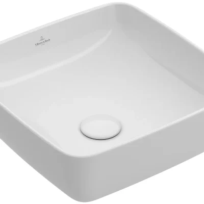 Villeroy & Boch Artis - uzliekamā izlietne, 41x41 cm, Alpu balts 41784101