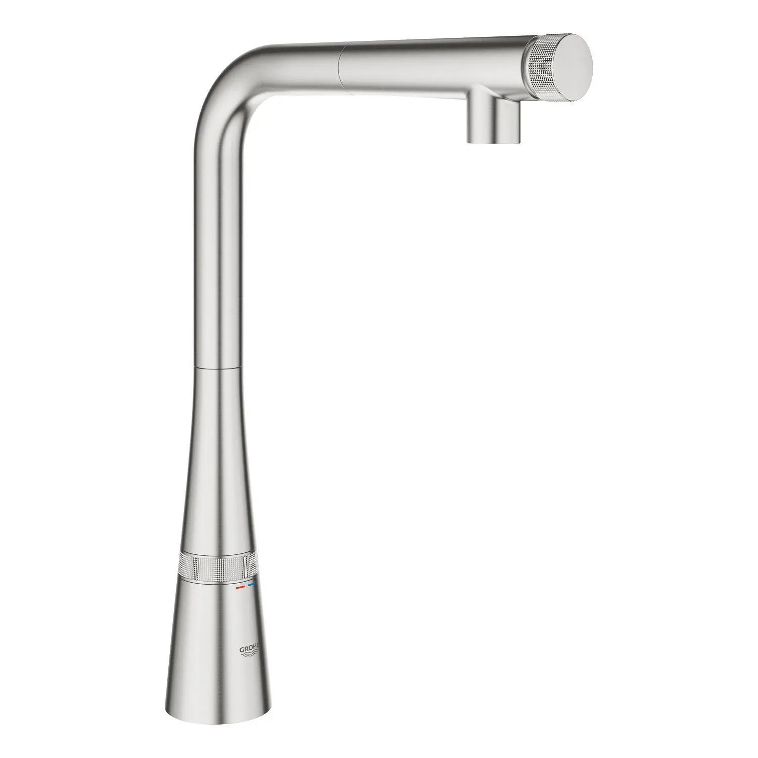 Grohe Zedra SmartControl - virtuves izlietnes maisītājs ar izvelkamu izteku, SmartControl, SuperSteel 31593DC2