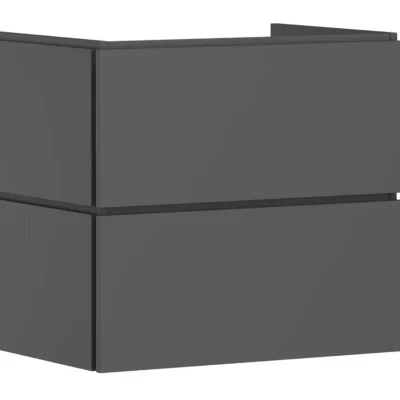 Hansgrohe Xilesa E - izlietnes apakškabinets, 62x68x47 cm, 2 atvilktnes, matēti pelēks 54295760