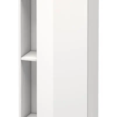 Duravit DuraStyle - augstais skapis 180x50x24 cm, labais, balts spīdīgs DS1248R2222