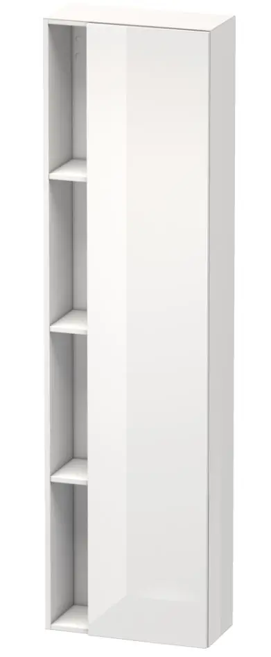 Duravit DuraStyle - augstais skapis 180x50x24 cm, labais, balts spīdīgs DS1248R2222