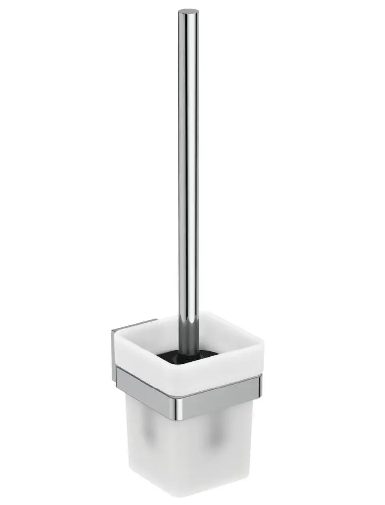 Ideal Standard IOM Square - WC birste ar turētāju, piena stikls / hroms E2194AA