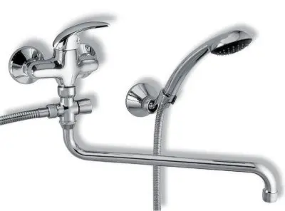 Novaservis Metalia 55 - pilns sienas vannas maisītājs, klīnikas svira, hroms 55071,0L