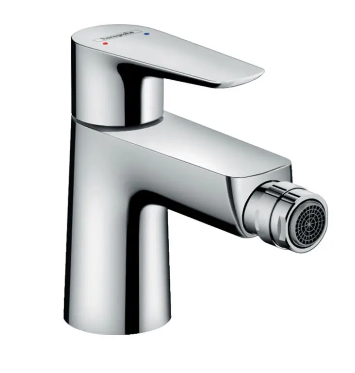 Hansgrohe Talis E - bideta vienas sviras maisītājs ar Push-Open noteces komplektu, hromēts 71721000