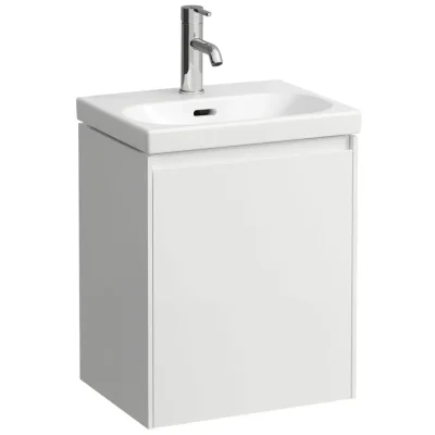 Laufen Lani - izlietnes apakšskapītis 4x3x5 cm, 1 durvis, eņģes kreisajā pusē, balts matēts H4035011122601