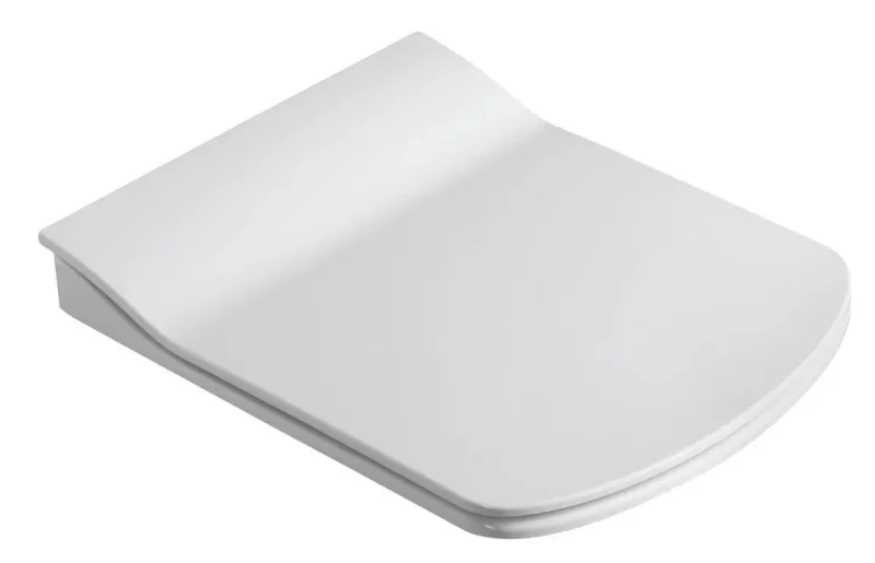 Sapho WC sēdekļi - WC sēdeklis Glanc Slim, Soft Close, balts GC5030