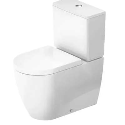Duravit ME by Starck - WC kombinācija, Vario noteka, Rimless, WonderGliss, balta 20050900001