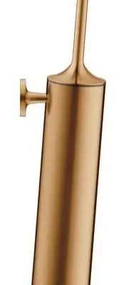 Duravit Starck T - WC birste ar turētāju, sienas montāža, birstēta bronza 0099460400