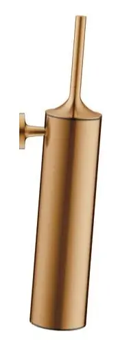 Duravit Starck T - WC birste ar turētāju, sienas montāža, birstēta bronza 0099460400