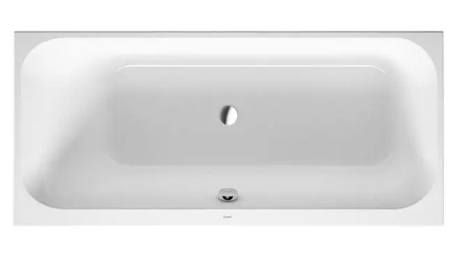 Duravit Happy D.2 - vanna 170x75 cm, kreisā, balta 700312000000000