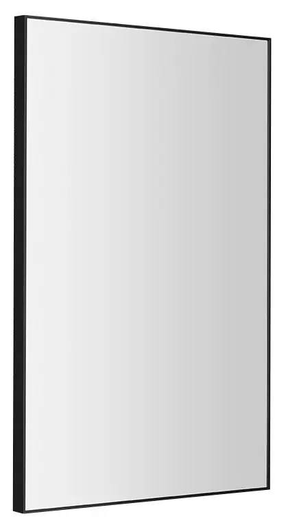 Sapho spogulis - spogulis Arowana rāmī, 50x80 cm, melns matēts AWB5080
