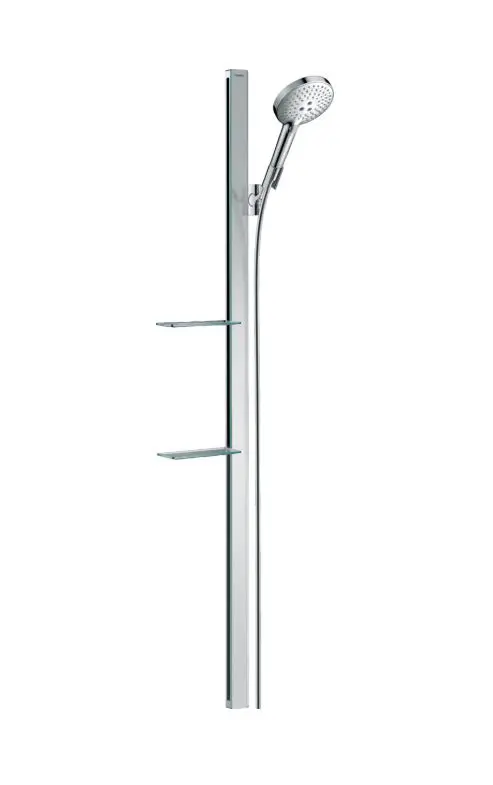 Hansgrohe Raindance - dušas komplekts Select S 120, 3 strūklas, dušas stienis 1,5 m, hromēts 27646000