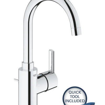 Grohe Feel - izlietnes maisītājs ar noteci, hroms 32723001