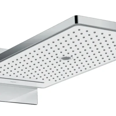 Hansgrohe Rainmaker Select - galvas duša 580, 3 strūklas, balta / hromēta 24001400