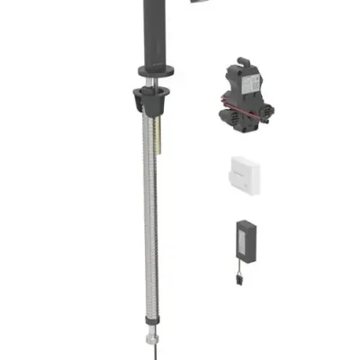 Geberit Piave - elektronisks izlietnes maisītājs, darbība ar baterijām, easy to clean, matēti melns 116.184.14.1