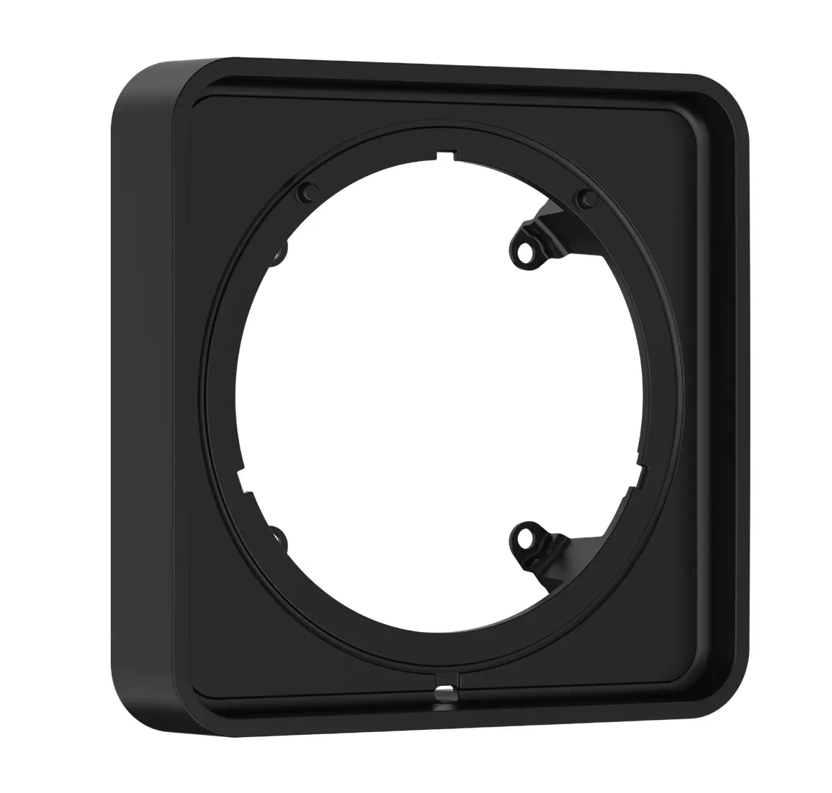 Axor ShowerSelect ID - pagarinājums 17x17 cm, matēti melns 13643670
