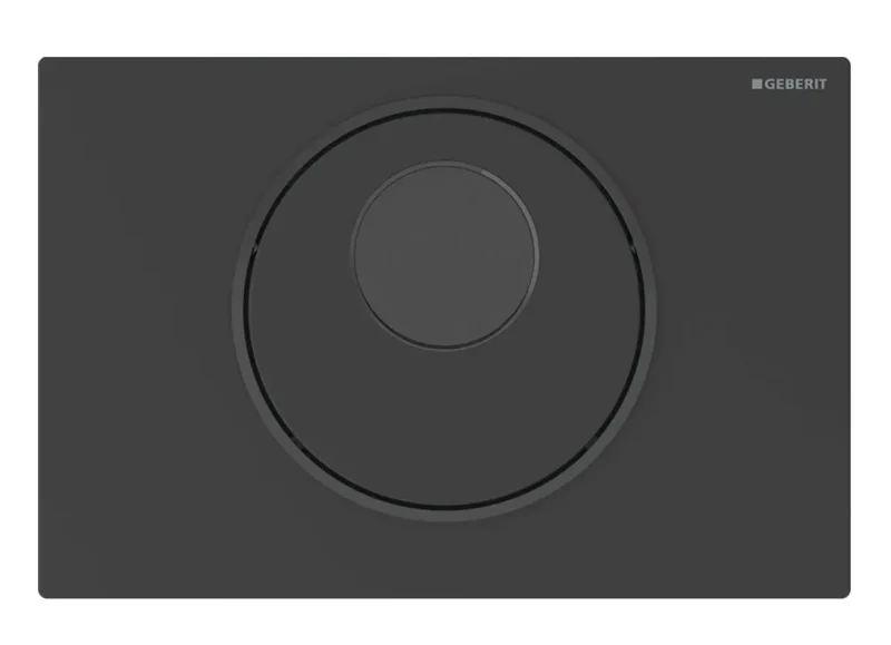 Geberit Sigma10 - elektroniskā vadības plate, darbība ar baterijām, easy to clean, melns matēts 115.891.16.6