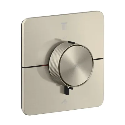 Axor ShowerSelect ID - zemapmetuma termostata maisītājs, 2 patērētājiem, matēts niķelis 36754820